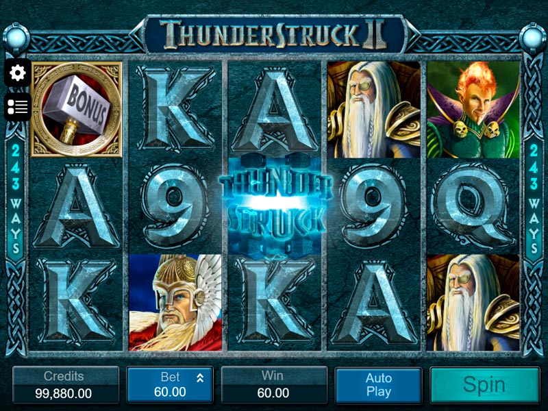 Play The Thunderstruck 2 Slot With No Download